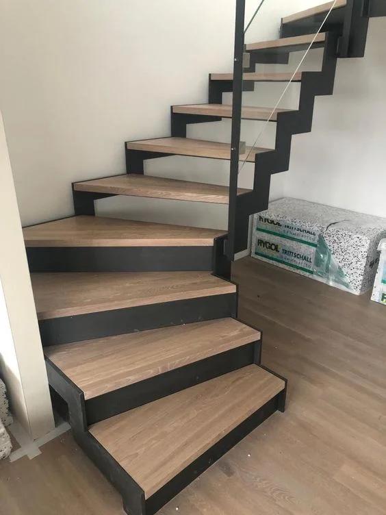 Réalisation d'escalier en acier